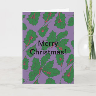 ハーピーホリー日 カード