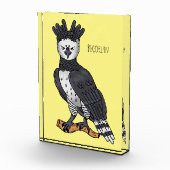 ハーピー・イーグル漫画イラストレーション フォトブロック (右)