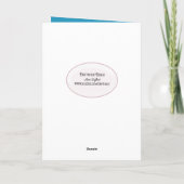 ハーフお誕生日ケーキカード カード (裏面)