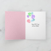 ハーフお誕生日ケーキ カード (内部)