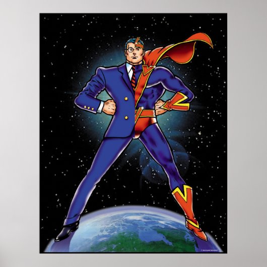 ハーフすごいヒーロー ポスター (正面)