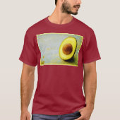 "ハーフアボカド" かわいい写真。今すぐ購入 Tシャツ (正面)