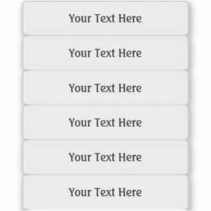 ハーフインチx 3インチ幅の透明ラベル シール