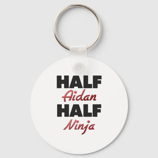 ハーフエイダンハーフ忍者 キーホルダー (正面)