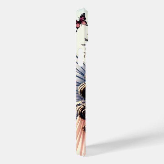 ハーフエンジェルデビルダーク美しいブレイクウィングフェアリー Case-Mate iPhoneケース (裏面 / 右)