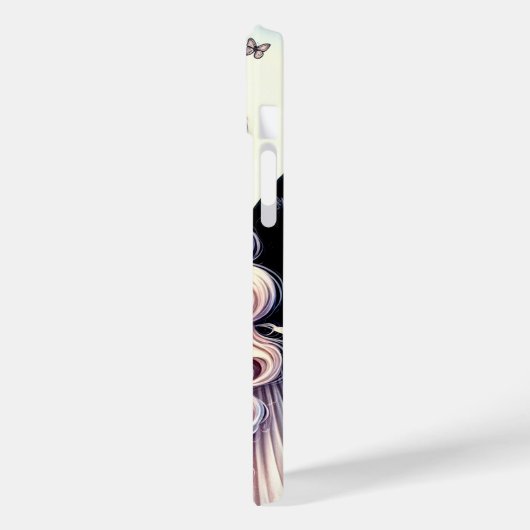 ハーフエンジェルデビルダーク美しいブレイクウィングフェアリー Case-Mate iPhoneケース (裏面 / 左)