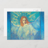 ハーフエンジェル姿バイビンセント・ヴァン・ゴッホ ポストカード (正面/裏面)