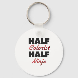 ハーフカラーリストハーフ忍者 キーホルダー