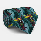 ハーフガールプリント ネクタイ (ロール)