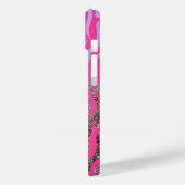 ハーフギラピンクタイガー柄 Case-Mate iPhoneケース (裏面 / 左)