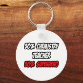 ハーフケミストリー先生...ハーフスーパーヒーロー キーホルダー (正面)