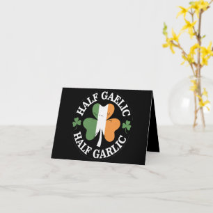 ハーフゲール半ガーリックイタリアンアイリッシュサンパトリック カード