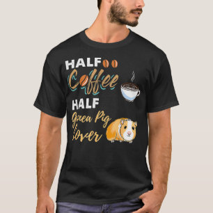 ハーフコーヒーハーフギニア豚の恋人 Tシャツ