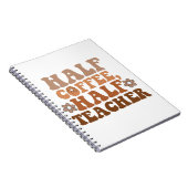 ハーフコーヒーハーフ先生新学期先生 ノートブック (右側)