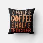 ハーフコーヒーハーフ先生 クッション (裏面)