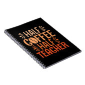 ハーフコーヒーハーフ先生 ノートブック (右側)