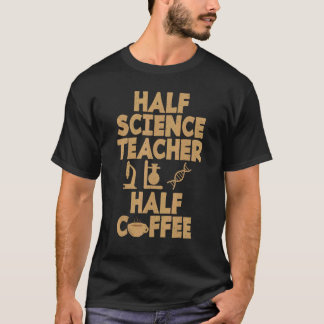 ハーフサイエンス先生ハーフコーヒーサイエンス先生 Tシャツ