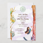 ハーフサリーリトゥカラサムスカラバタフライ 招待状 (正面)