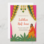 ハーフサリー機能デジタル招待状 招待状 (正面/裏面)