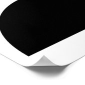 ハーフサークルポスタープリント ポスター (角)