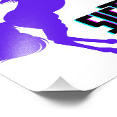 ハーフシスターパープルポニー兄弟姉妹 フォトプリント            (角)