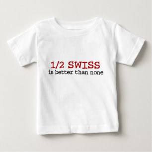 ハーフスイス ベビーTシャツ