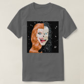 ハーフスカル Tシャツ (デザイン正面)