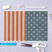 ハーフスターズ、ハーフストライプティッシュペーパー 薄葉紙 (クラフト)