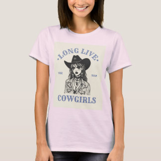 ハーフスリーブTシャツ 少女の顔のデザイン Tシャツ