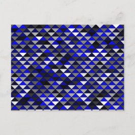 ハーフダイヤモンドとハーフダイヤモンドのポストカード ポストカード