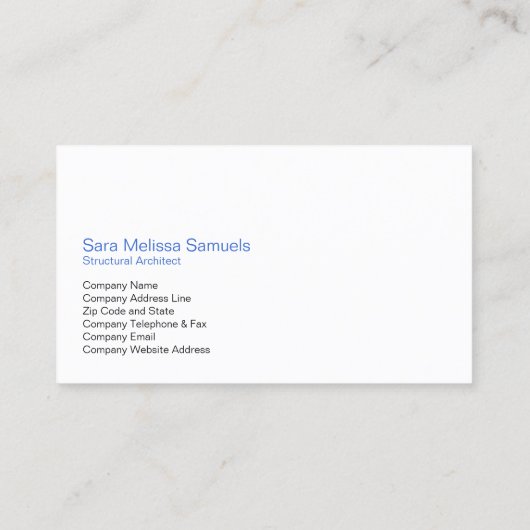 ハーフダマスクモノグラムアートキテクト名刺 名刺 (裏面)