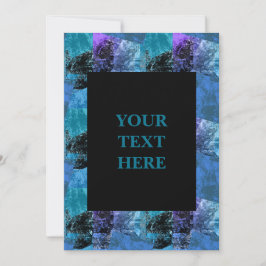 ハーフトーファンキーンジンスタイルグランジ招待状 招待状