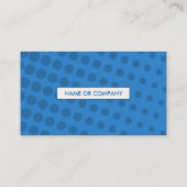 ハーフトーンのアイスクリーム 名刺 (裏面)