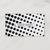 ハーフトーンのピアノ 名刺 (裏面)