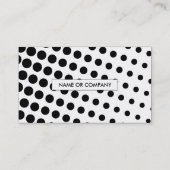 ハーフトーンのペットパッド 名刺 (裏面)