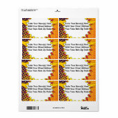 ハーフトーンの日没 ラベル (フルシート)