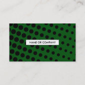 ハーフトーンの正義のスケール 名刺 (裏面)