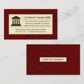 ハーフトーンの法律 名刺 (正面/裏面)