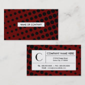 ハーフトーンの色 名刺 (正面/裏面)