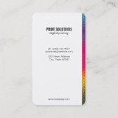 ハーフトーンの色 名刺 (正面)