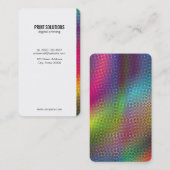 ハーフトーンの色 名刺 (正面/裏面)