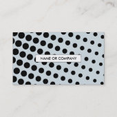 ハーフトーンの花 名刺 (裏面)