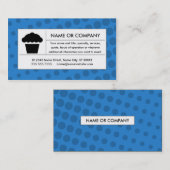 ハーフトーンカップケーキ 名刺 (正面/裏面)