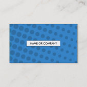 ハーフトーンカップケーキ 名刺 (裏面)