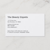 ハーフトーンカラー（割引カード） 割引カード (裏面)