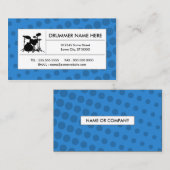 ハーフトーンドラム 名刺 (正面/裏面)