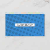 ハーフトーンドラム 名刺 (裏面)