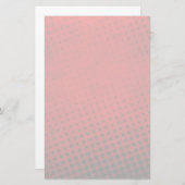 ハーフトーンパターンの背景 便箋 (正面/裏面)