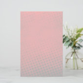 ハーフトーンパターンの背景 便箋 (スタンド正面)