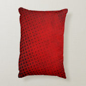 ハーフトーンパターン背景 アクセントクッション (裏面(縦))